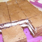 Selbstgemachte Schokotorte